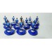 Subbuteo Andrew Table Soccer Panathinaikos 2001-2002 3rd kit on classic Hasbro bases